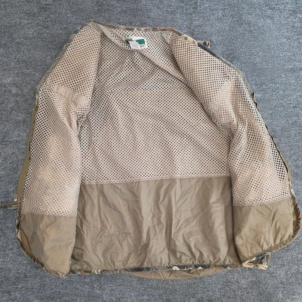 Vintage Game Hunter‎ Camouflage Mesh Vest Mens 1X/2X Fish Hunt Shooting Tactical